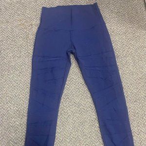 Lululemon Wunder Under Pant (Hi-Rise) (Tech Mesh), Hero Blue, 8